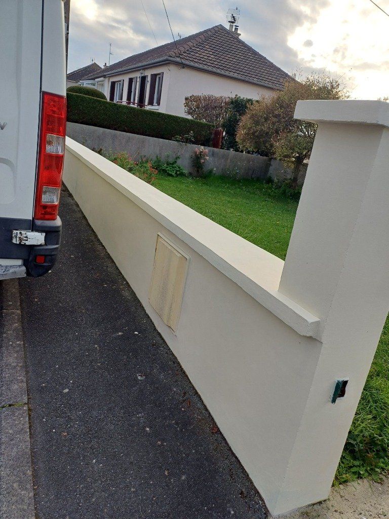 peinture cloture